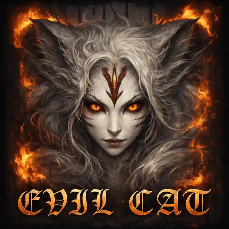 Evil Cat Slot Game sa k777 Online Casino